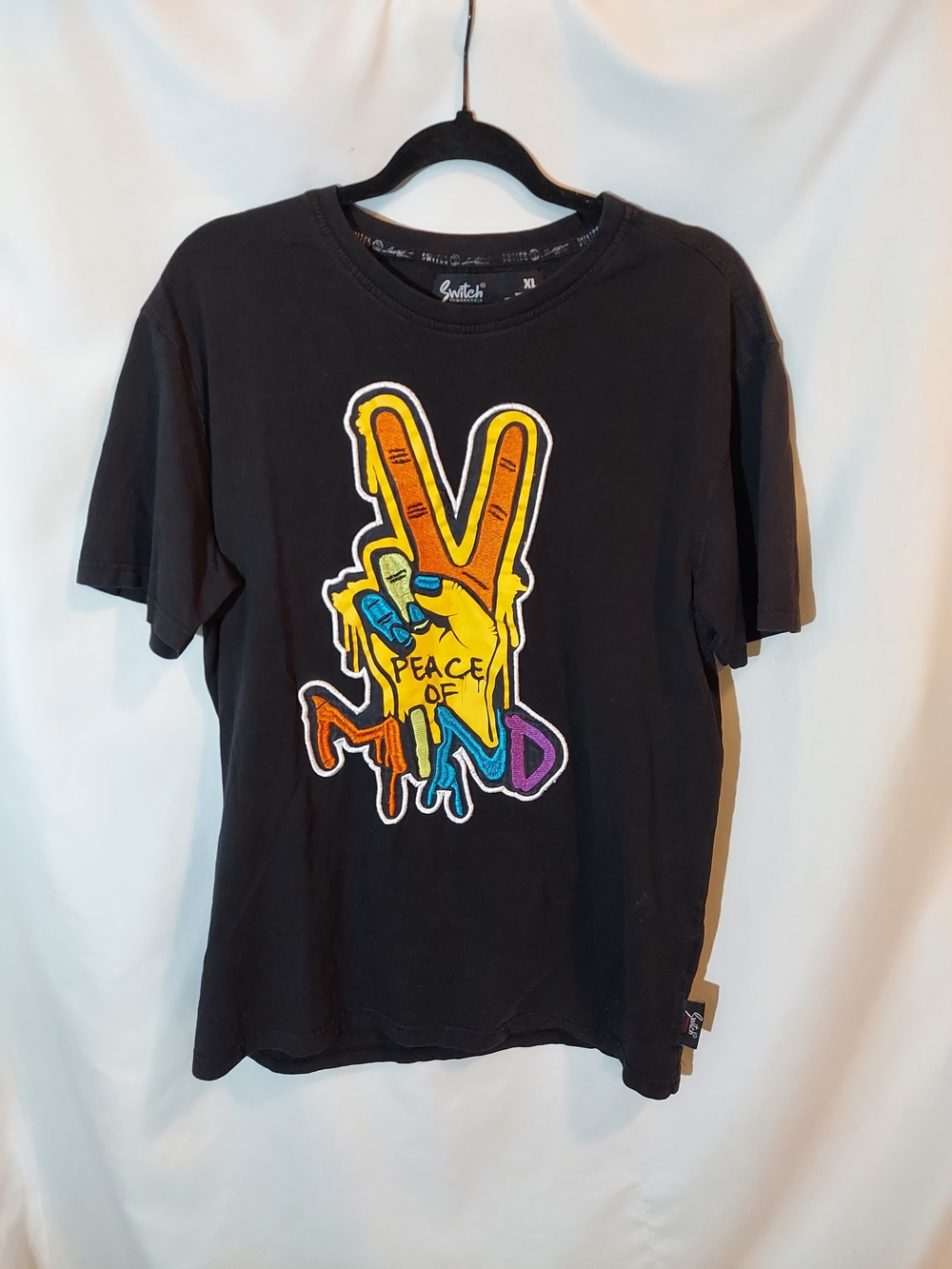 Switch Remarkable "Peace of Mind" Graphic Tee Black XL